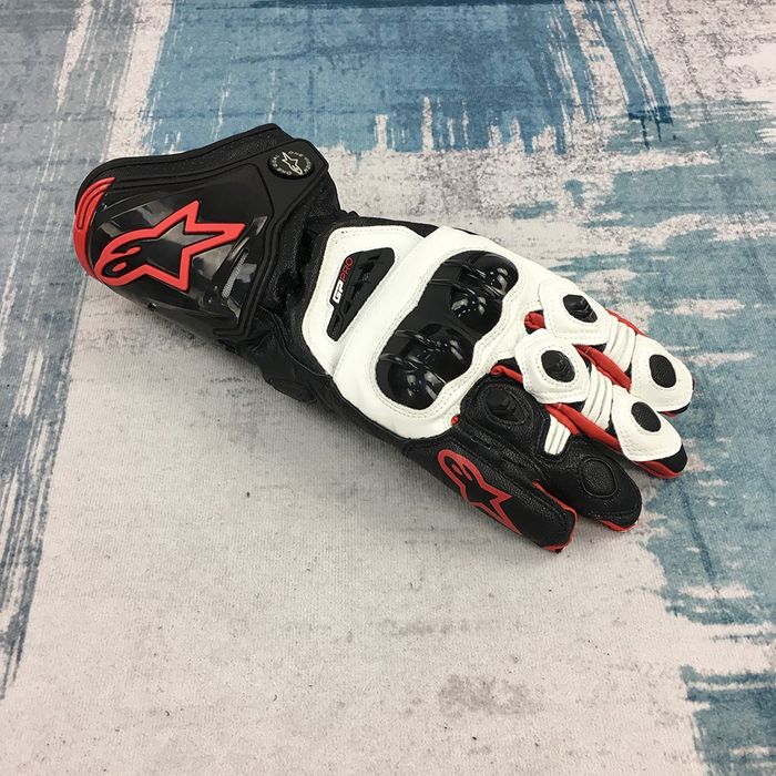 3 цвята кожени мото ръкавици Alpinestars НОВИ