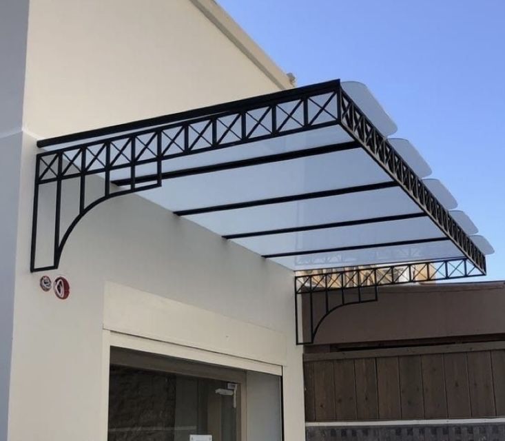 Навес козерог беседка Naves kozerog besedka