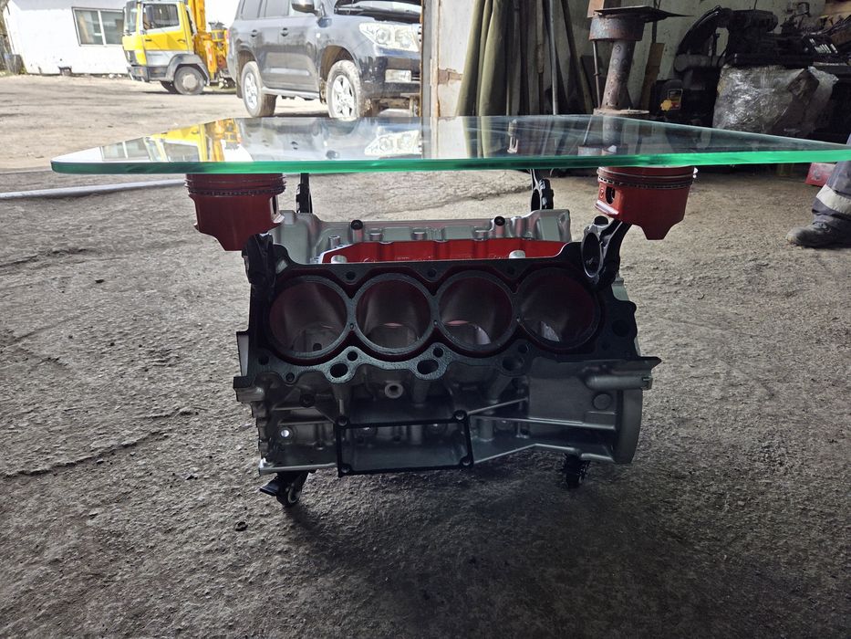 Журнальный столик из двигателя