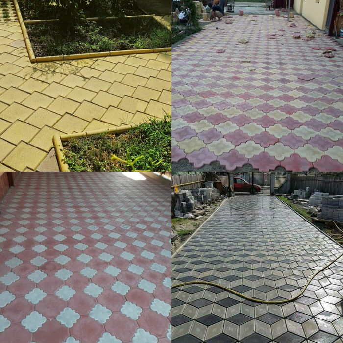 Producem pavaje pavele - model Floare Combi