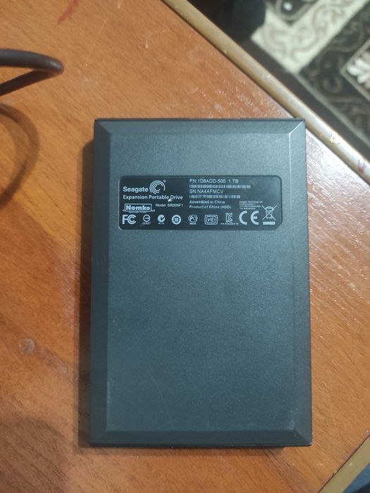 HDD 1 TB внешний накопитель