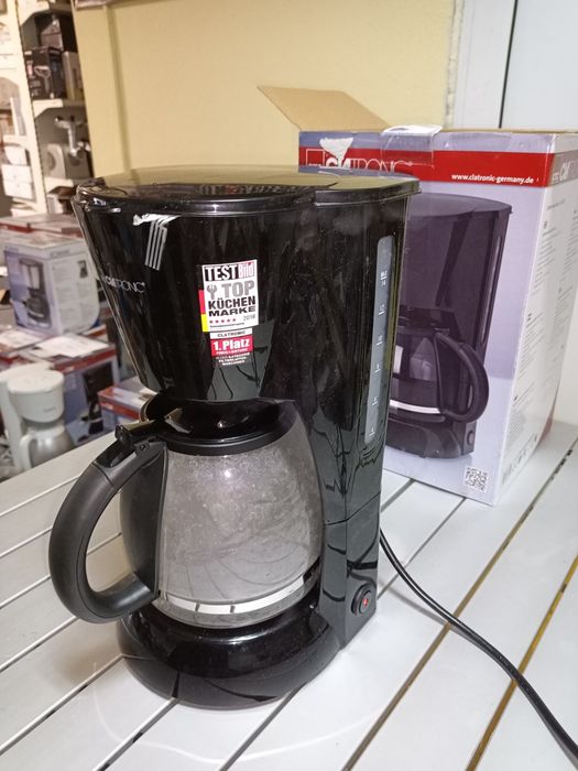 Шварц кафе машина, Clatronic KA 3473, 900 W, 14 чаши, Система против