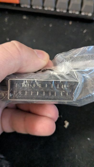 Переходник SCART - тюльпаны