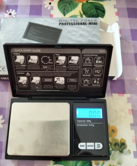 Cântar electronic pentru bijuterii
