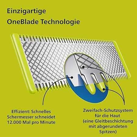 Акумулаторен хибриден тример за брада Philips OneBlade QP2734/30