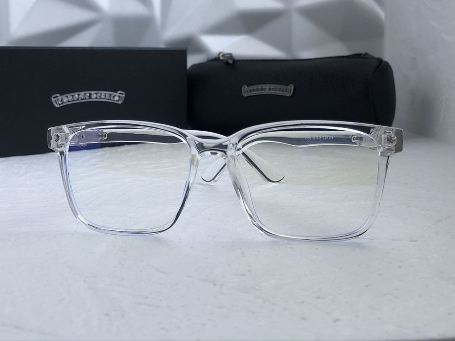 Очила за компютър Диоптрични рамки прозрачни слънчеви chrome hearts