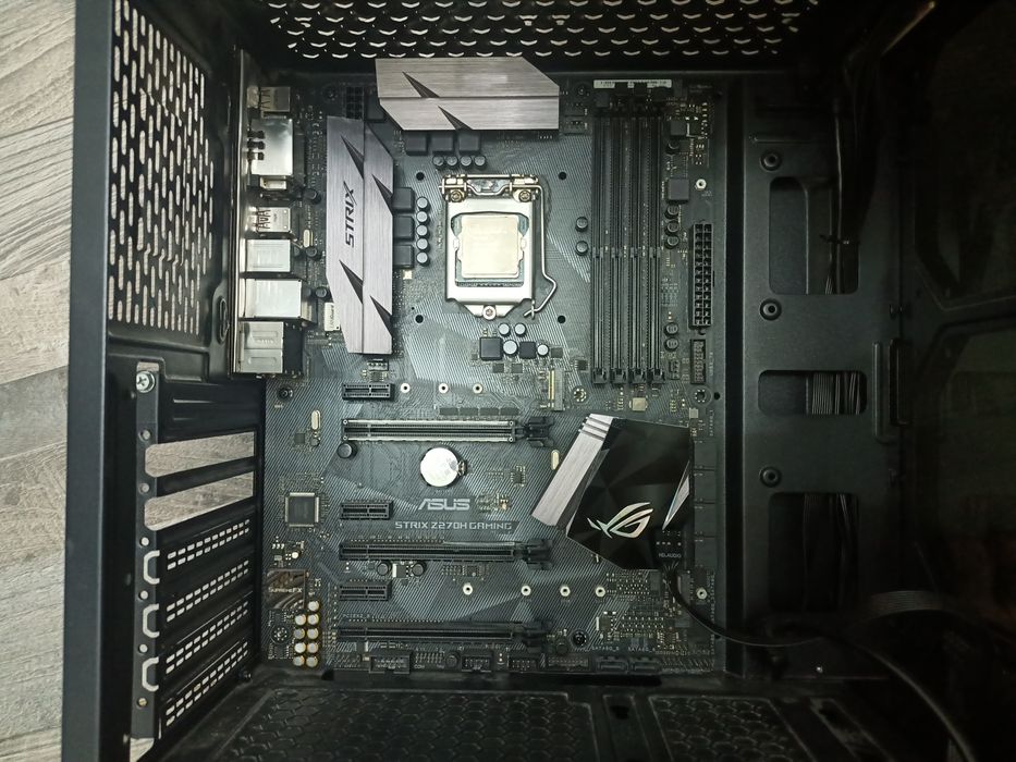 Проц материнская плата, башенный кулер