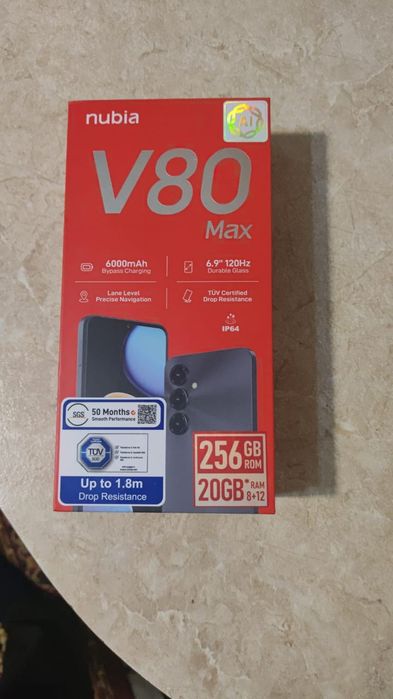 Nubia V80Max 256gb