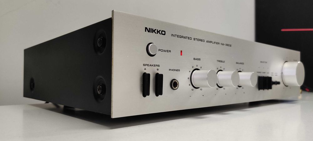 Amplificator Nikko NA 390 II – Vintage Made in Japan – Slim – Phono