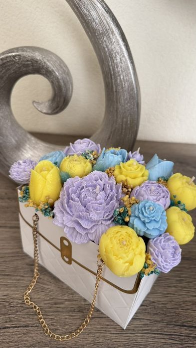 Вечен букет от свещи