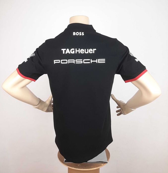 Porsche Motorsport x Boss Team Polo - Оригинална мъжка тениска с яка