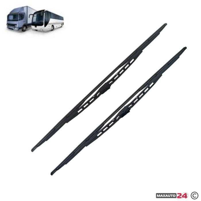 Чистачки за камион Бус  24" 600мм / 26" 650мм / 28" 700мм – 12/24V Mercedes Volvo Scania Ford Renault Man
