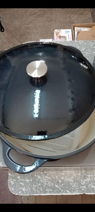 Cratiță fontă emailată 8L 32 cm Promo 319 lei
