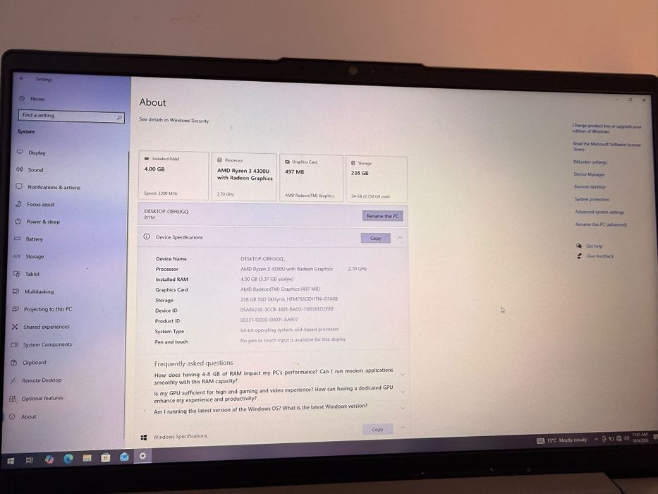 Lenovo Ideapad 5  (81YM)