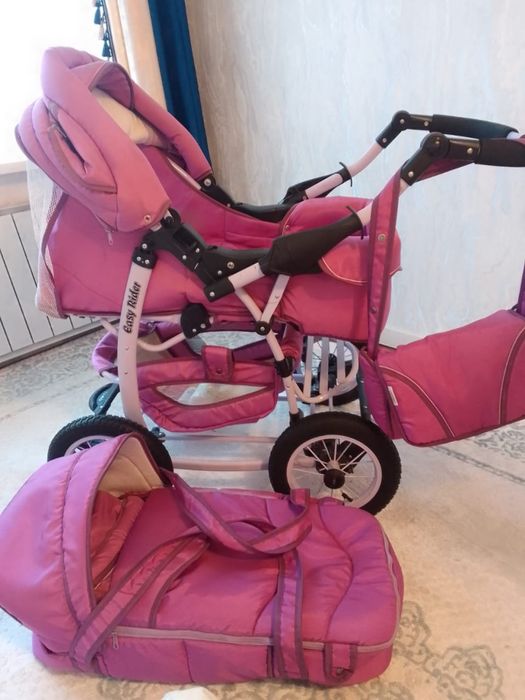 Продам коляску,люльку и корзинку
