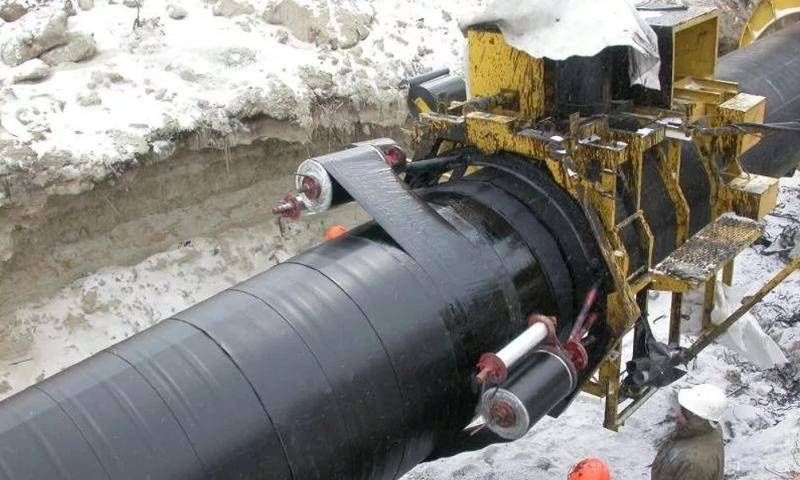 Изоляция Труба Д-219мм Услуги изоляции ВУС, Ппу, Битум, Лента