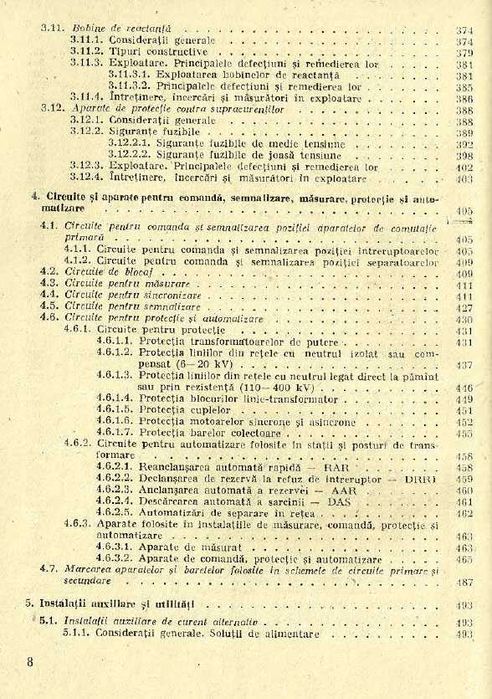 Cartea Electricianului (1986) stații electrice și posturi de transf.