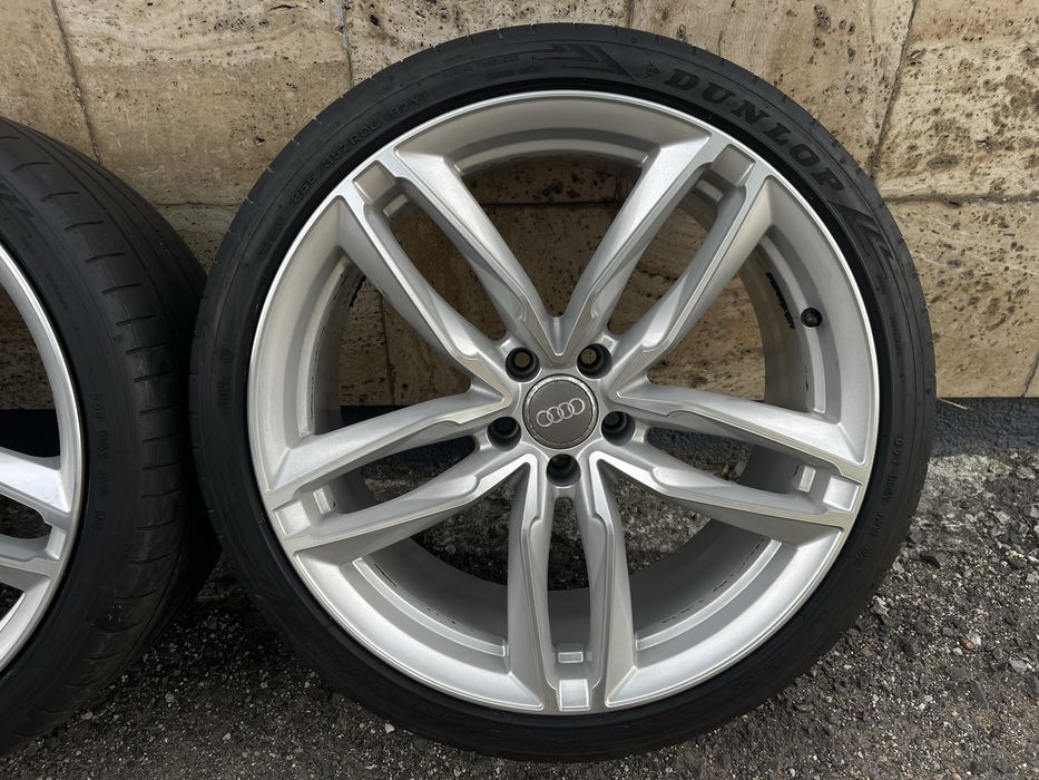 Jante Roti 20 S Line 5X112 Audi A4 A6 A7 C7 RS Allroad Anvelope vara 255 35 R20