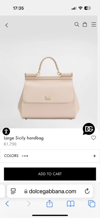 Dolce and Gabbana Sicily bag