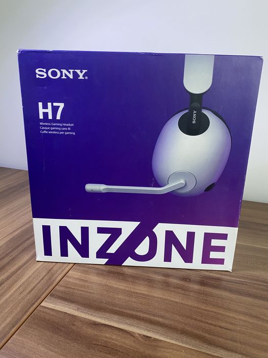 Wireless Gaming Headset Sony Inzone H7, WH-G700, White, Sigilat