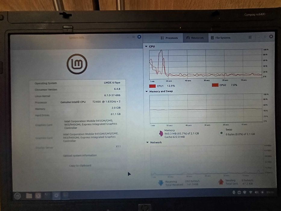 Laptop compaq nc6400 Constanta • OLX.ro
