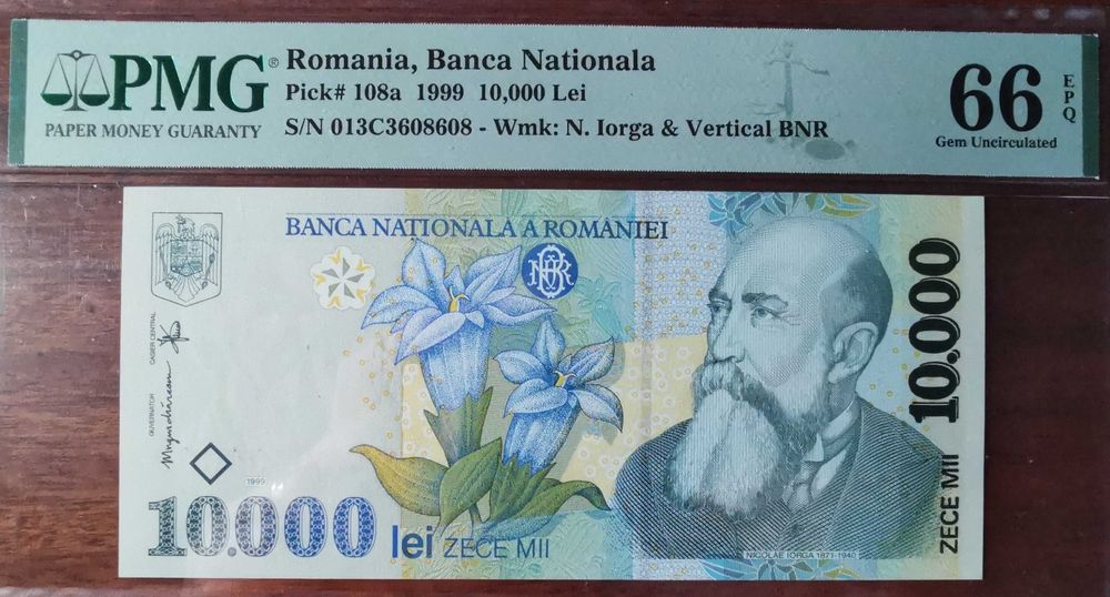 Bancnote 10000 lei 1999