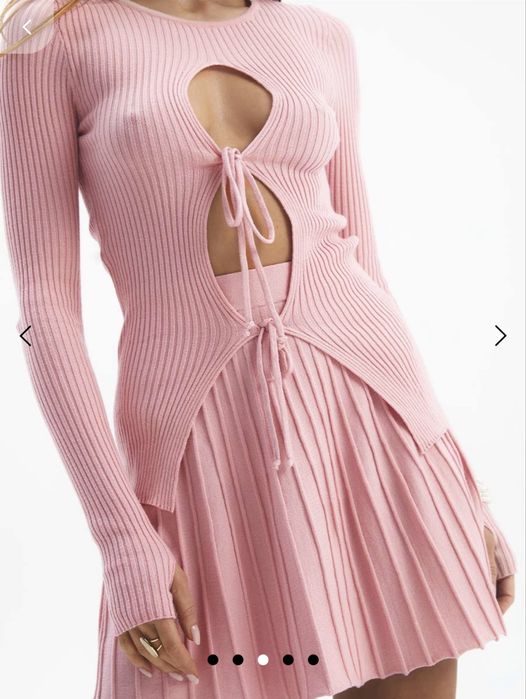 Дамски комплект,сет -плетиво