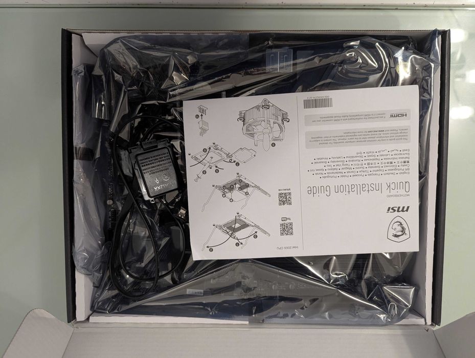 Combo Motherboard MSI Z490 A Pro + CPU Intel Core-i7 10700