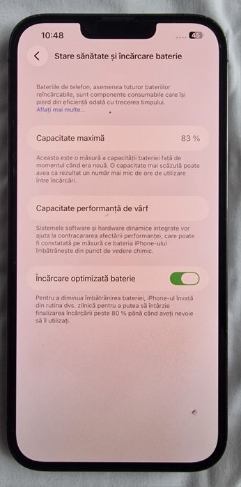 Iphone 13 Pro Max de 128 Perfect Fara Defecte !