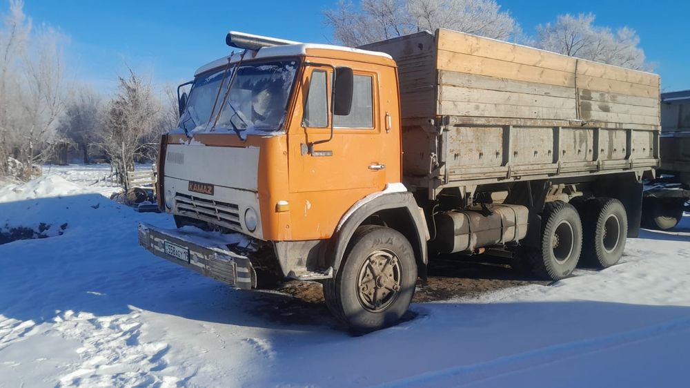 Камаз с прицепом