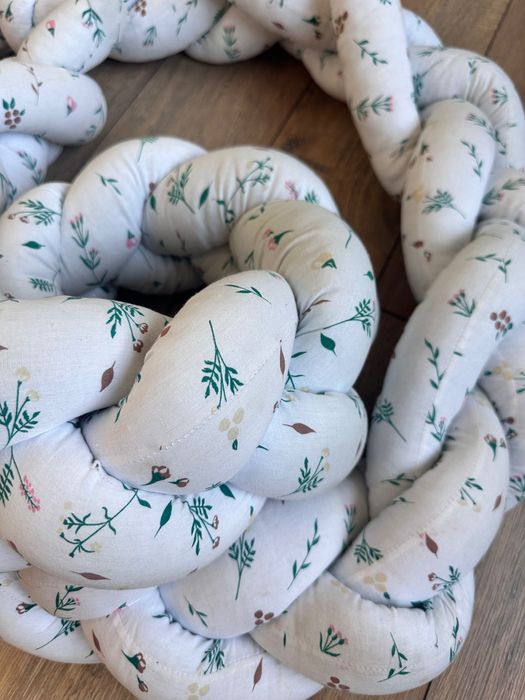 Косичка бортик в кроватку