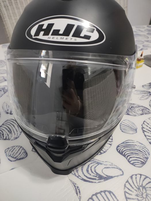 Vând casca MOTO HJC  C70 necru mat cu pinlok mărimea M