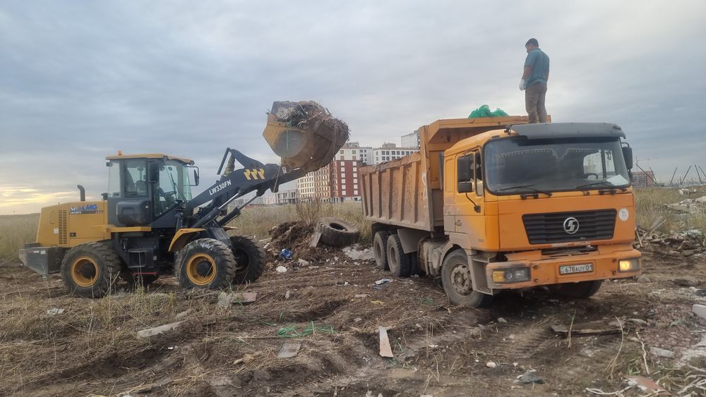 Вывоз строительного мусора снега и грунта