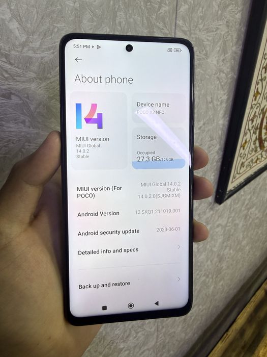 Redmi POCO X3 NFC 6/128GB pachti ideal