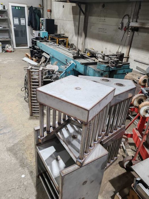 CAZAN INCALZIRE INOX pentru sobe si seminee 45x45 cm cu GARANTIE!!!