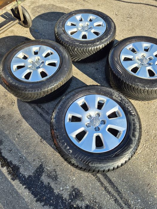 Jante cu anvelope Audi A6 - R16 originale