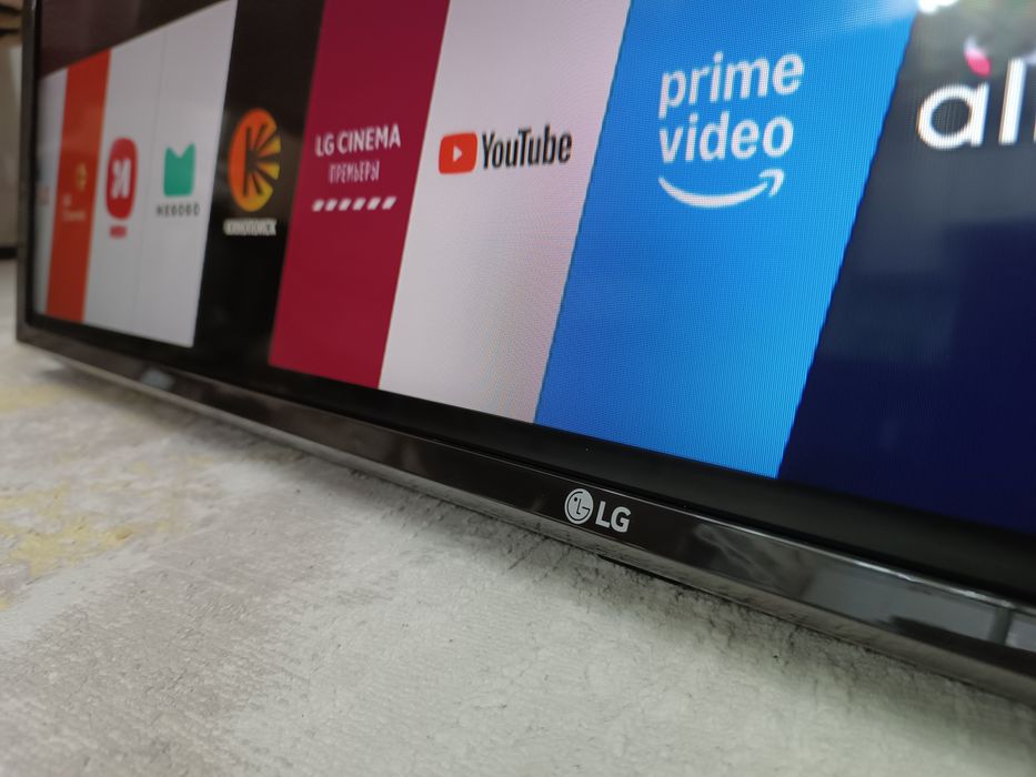 LG 108 см, Смарт ТВ Телевизор с интернетом.