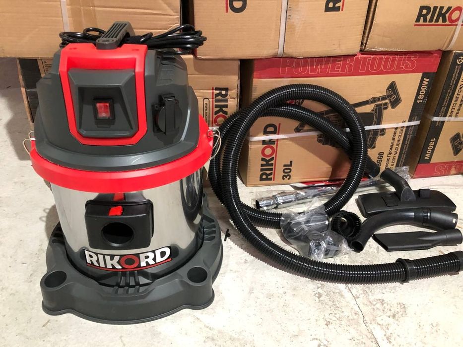 Строительные пылесосы Ricord мойка пелесос