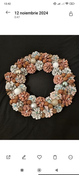 Coroniță/ decorațiune pentru Crăciun