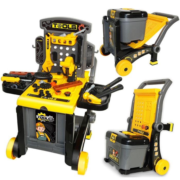 Набор инструментов детский «3 в 1», имитация отвертки, электрическая д