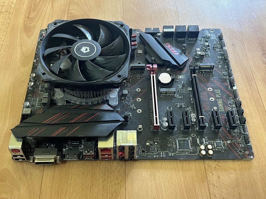MSI MPG Z390 Gaming Plus + Intel i3-9100 + 8GB DDR4 RAM комплект