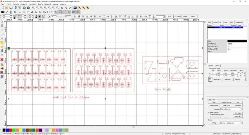 lazer stanok remont qilamiz, rd works corel draw
