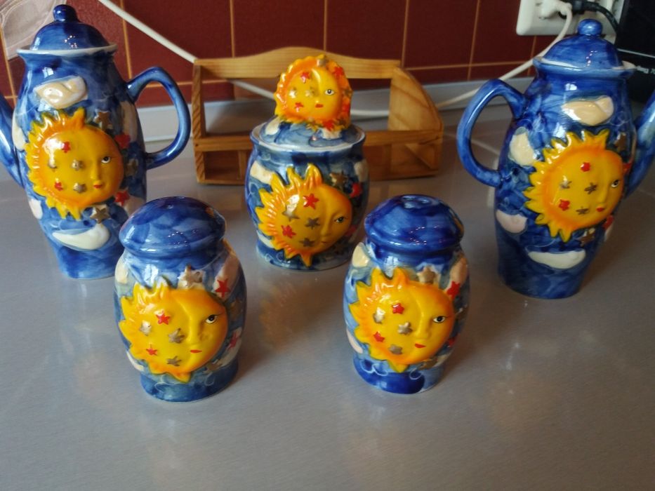 Набор для специй из керамики СССР