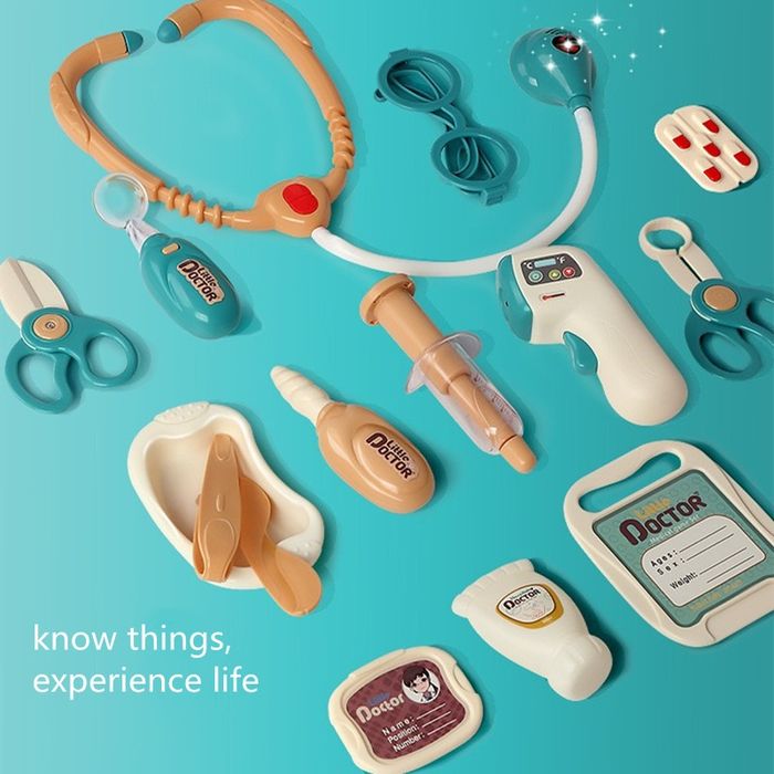 Новый детский игровой домик, набор игрушек, имитация доктора, электрок