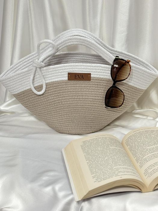 Чанти от памучен шнур - ръчна изработка