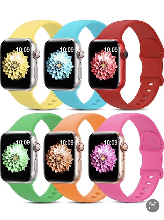 Curea Bratara HUSA Silicon Sof Color Incarcator Cablu Ceas Apple Watch