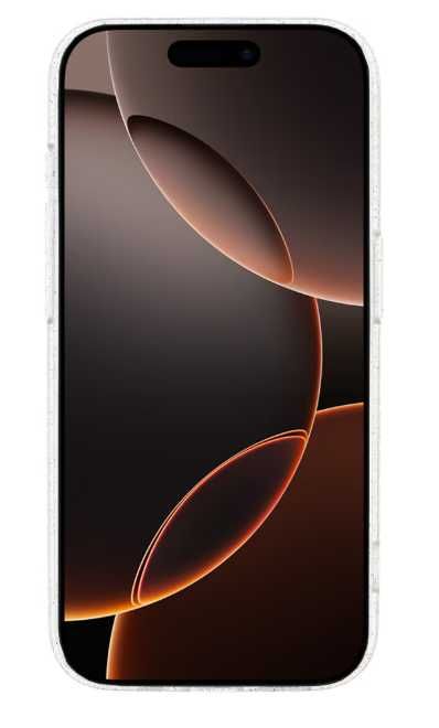 Кейс за Apple iPhone 16 Pro Max glitter magsafe прозрачен