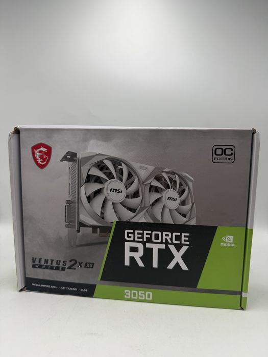 MSI VENTUS 2X XS White OC Nvidia GeForce RTX 3050 8GB GDDR6