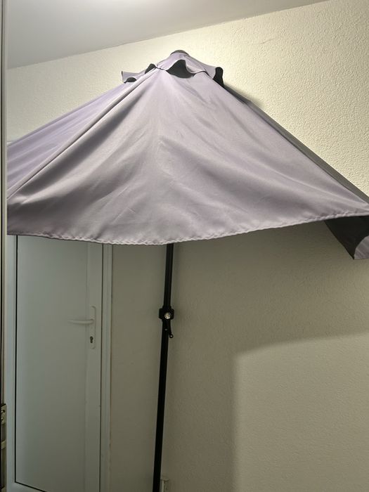 Чадър за балкон половинка + стойка