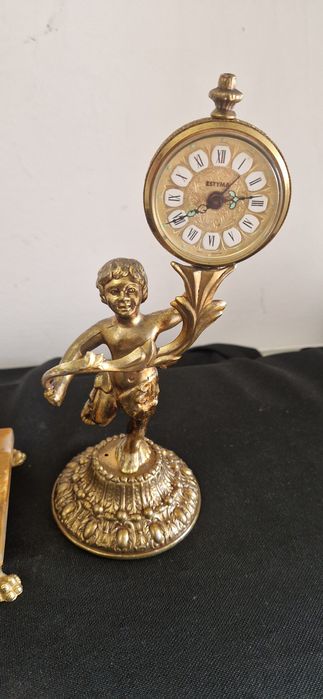 Lot ceas vechi masa  semineu onix deosebit